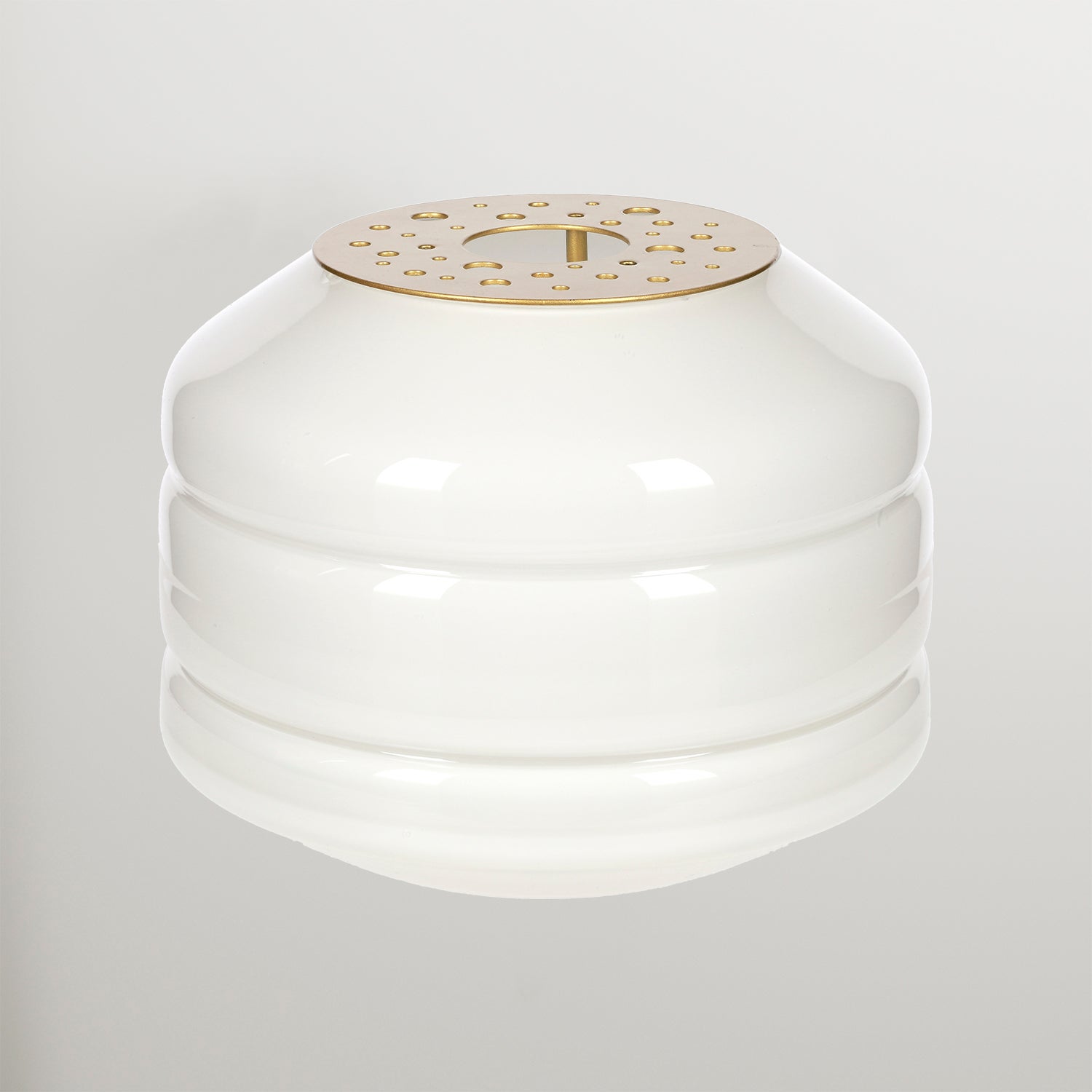 Modern Minimalist Orb Blown-Glass Transparent Vase - Home Decor