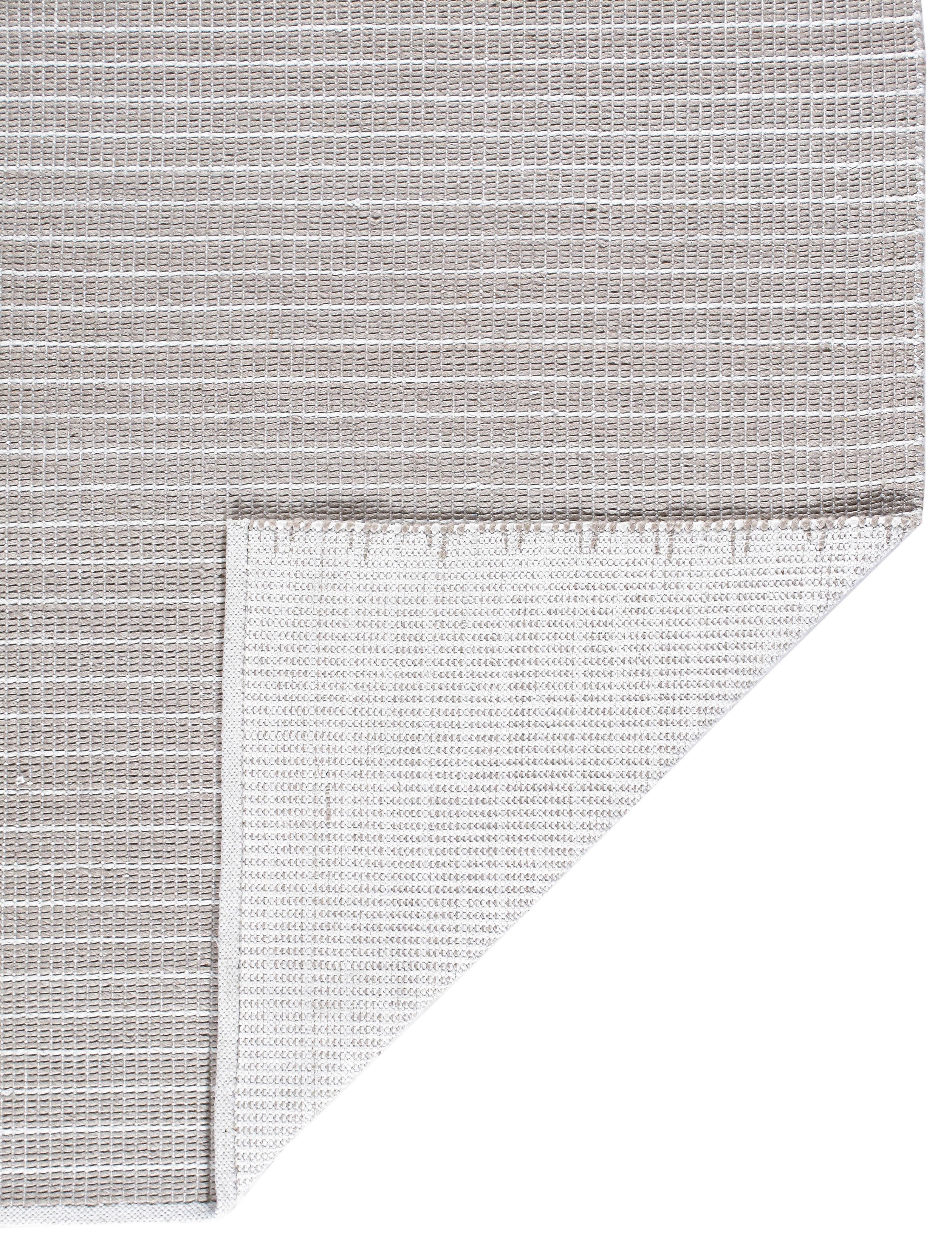 Moderner, minimalistischer Teppich aus neuseeländischer Merinowolle - neutrale, ruhige Palette im Angebot 3