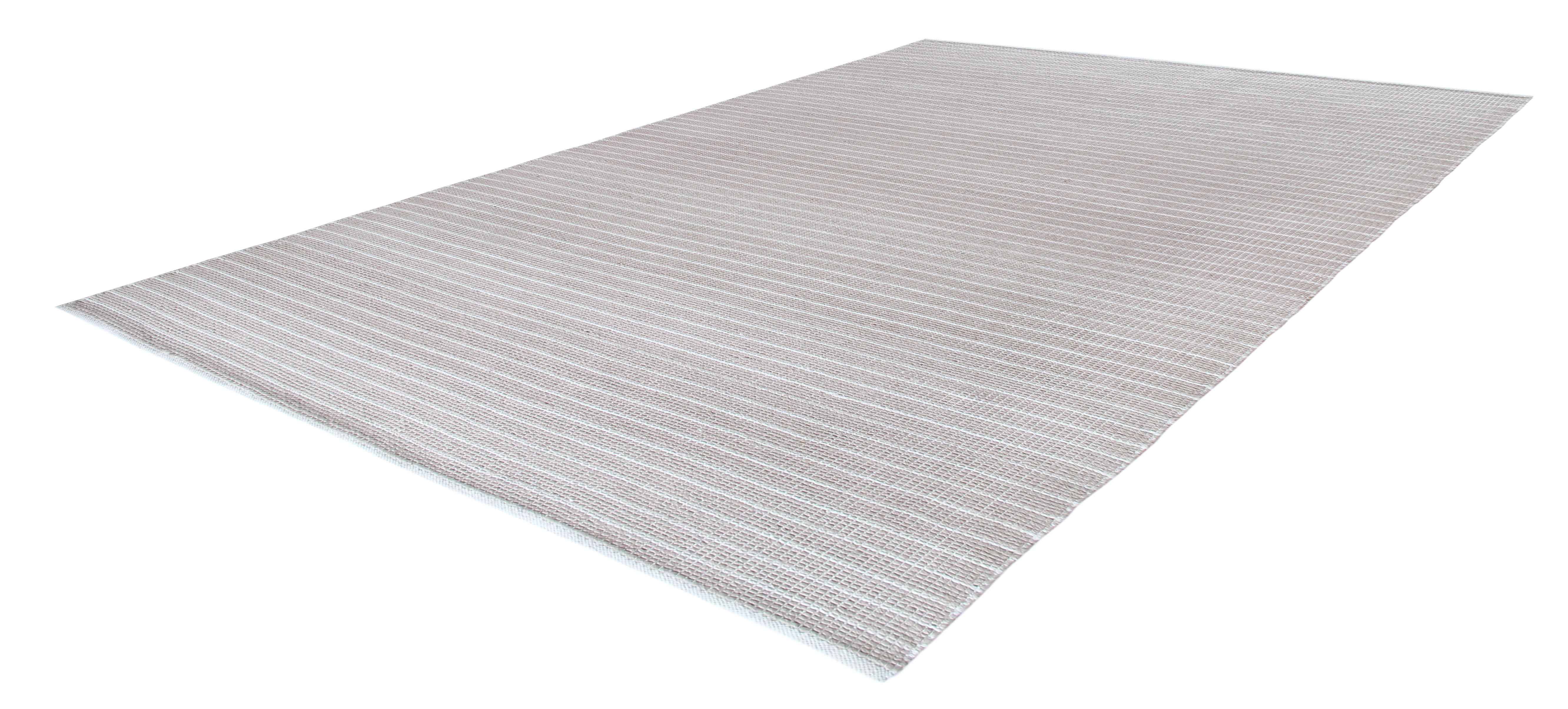 Moderner, minimalistischer Teppich aus neuseeländischer Merinowolle - neutrale, ruhige Palette (Handgeknüpft) im Angebot