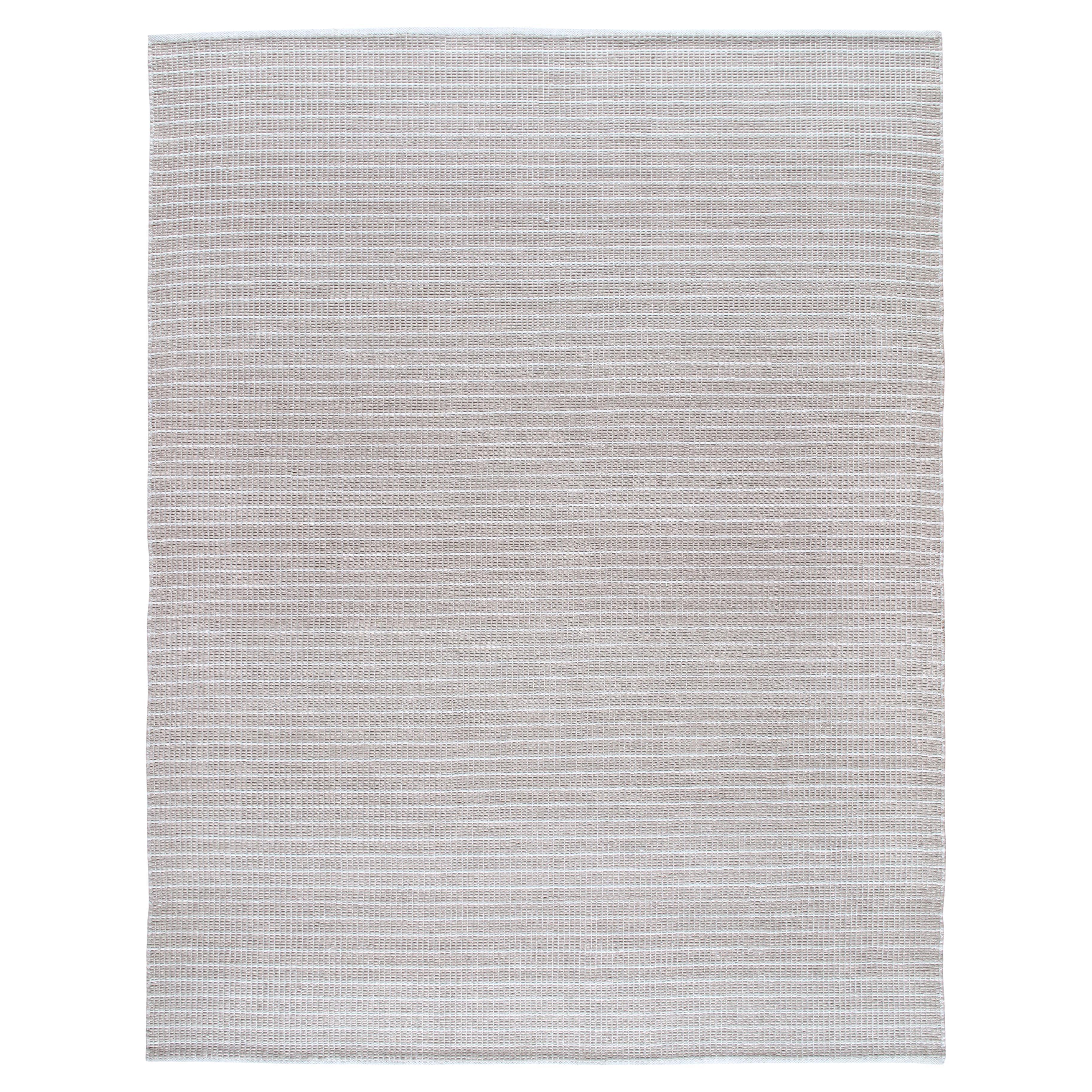 Tappeto moderno e minimalista in lana merino della Nuova Zelanda - Palette neutra e tranquilla