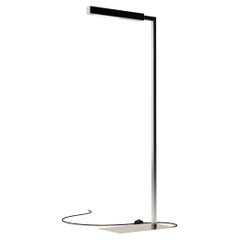 Modern Minimalist Stainless Steel Floor Lamp with Architectural Silhouette