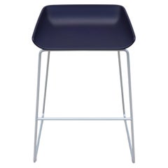 Modern Minimalist Steelcase Turnstone Scoop Bar Stool, 4 Available "New in Box"