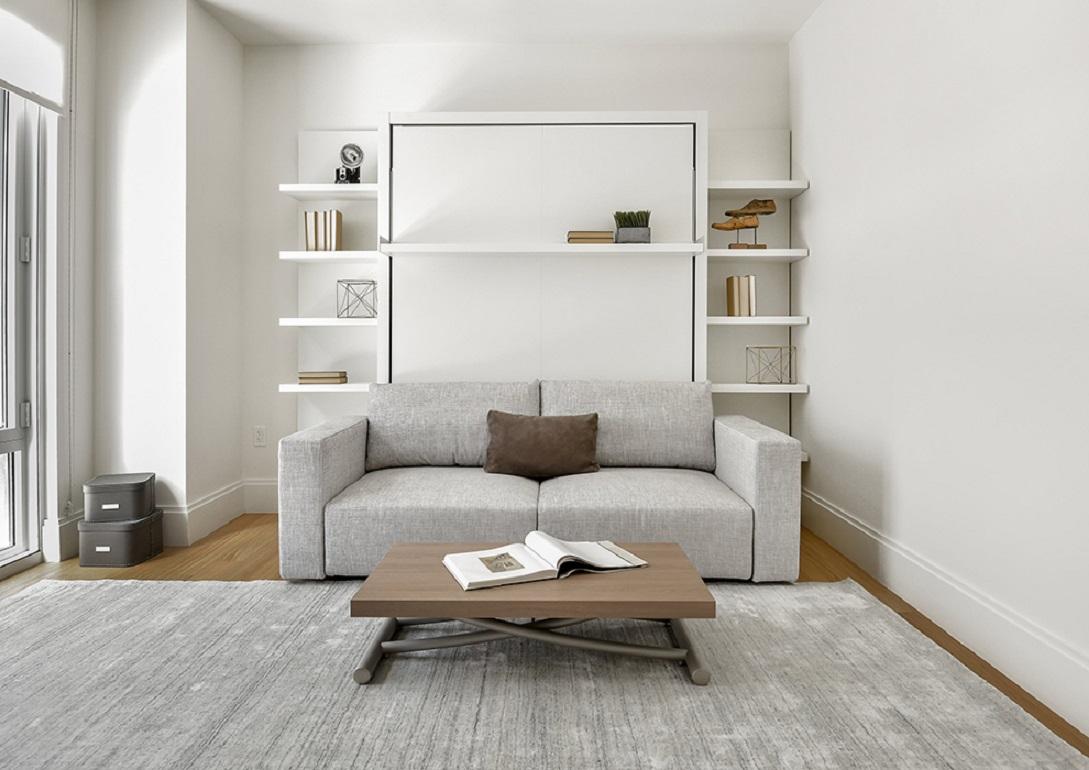 Moderner moderner minimalistischer handgewobener massiver Teppich aus weißem Bambusseide mit silbernem Ton im Zustand „Neu“ im Angebot in New York, NY