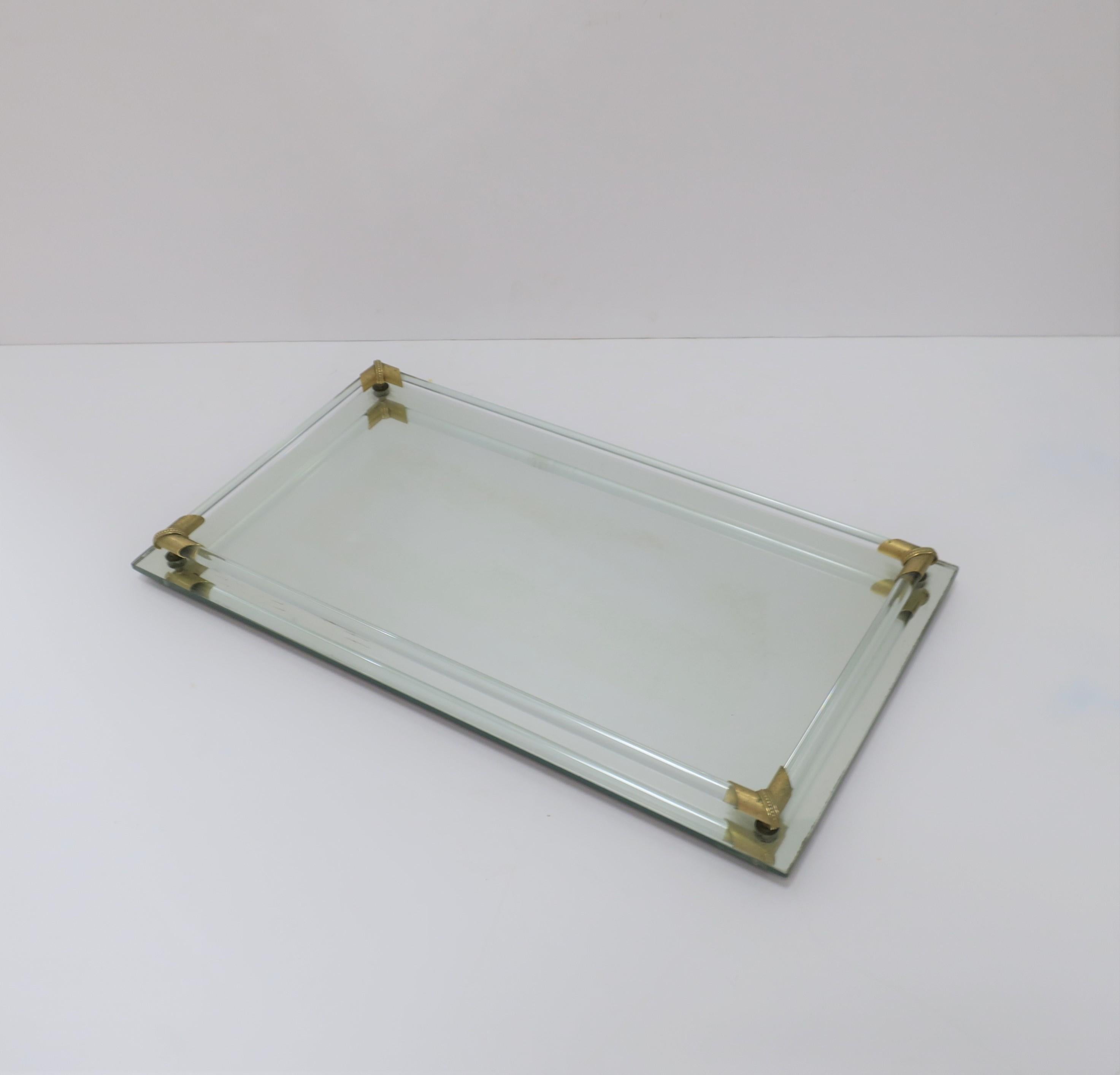 modern vanity tray