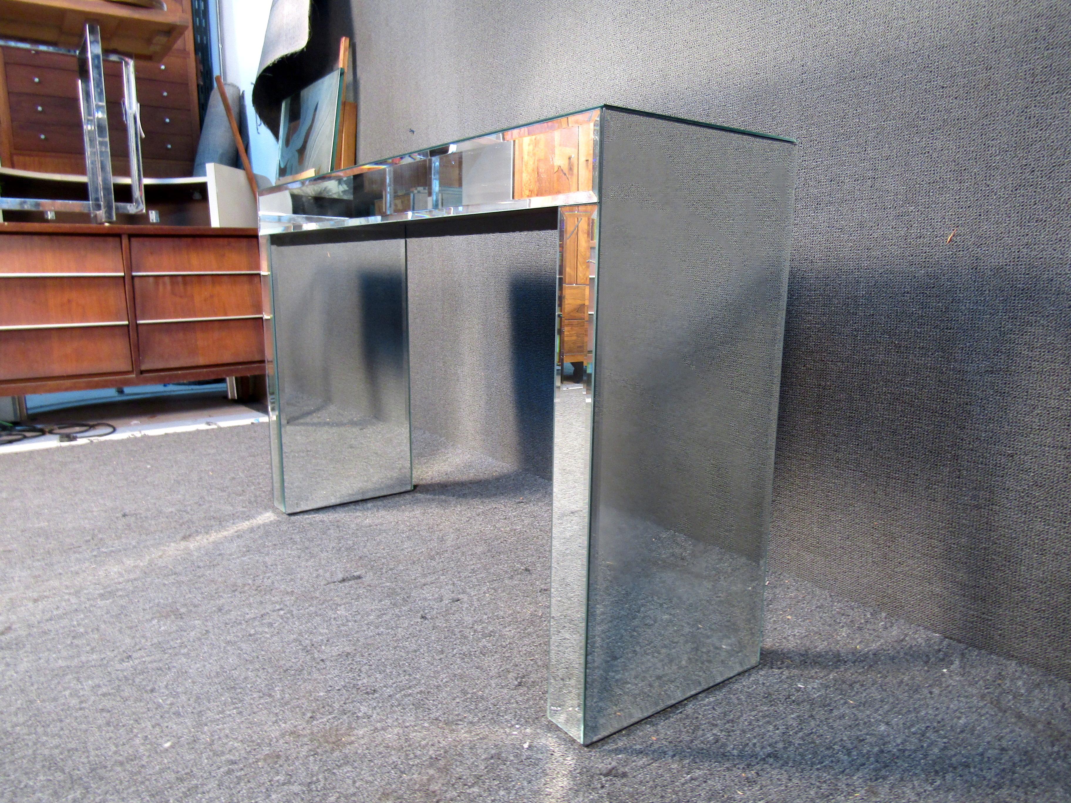 Modern Mirror Glass Coffee Table 2