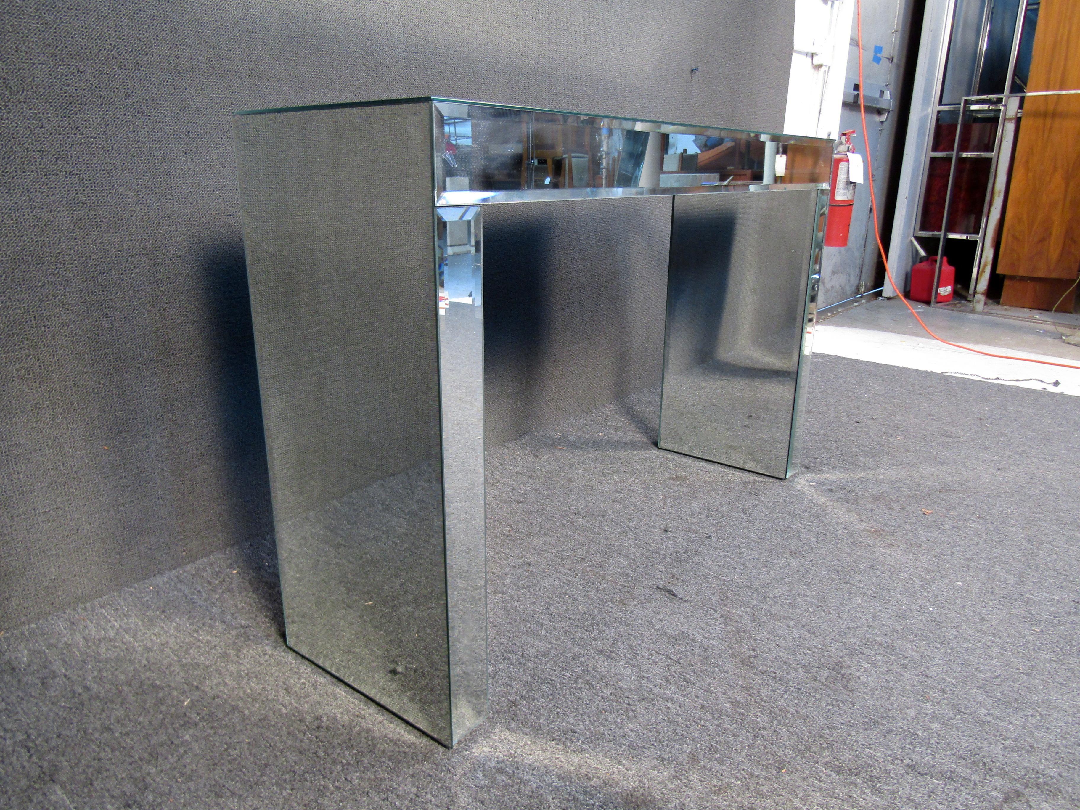 Modern Mirror Glass Coffee Table 3