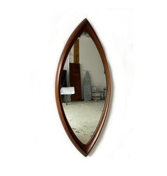 Modern Mirror with Eye Shape Design Made by the Syroco Co