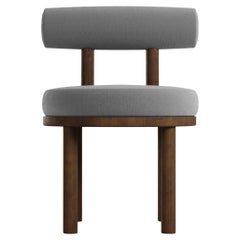 Moderner Moca-Stuhl aus hellgrauem Boucle-Eiche von Sammler