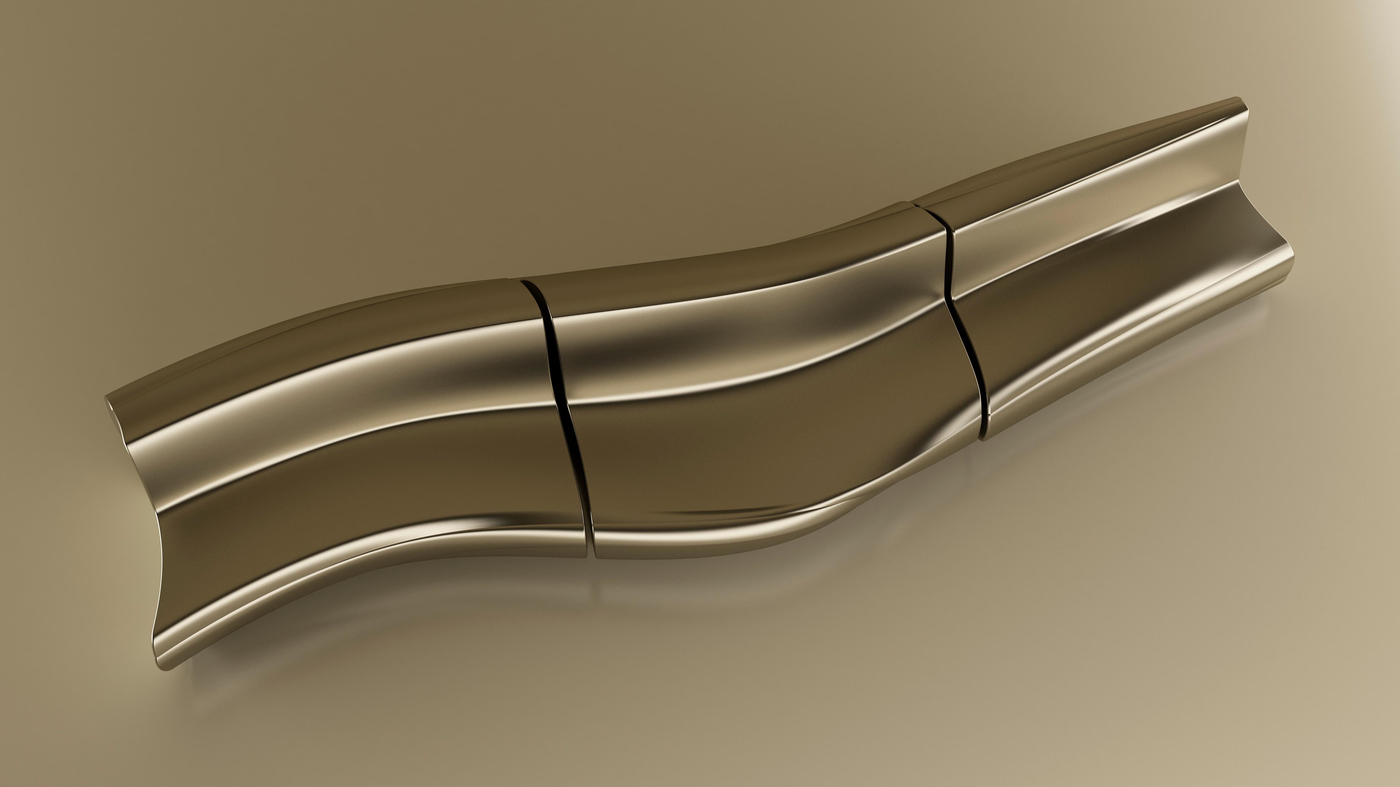 Modulares Sofa Dune aus Fiberglas mit organischem, fließendem Design, Moderne der Moderne (21. Jahrhundert und zeitgenössisch) im Angebot