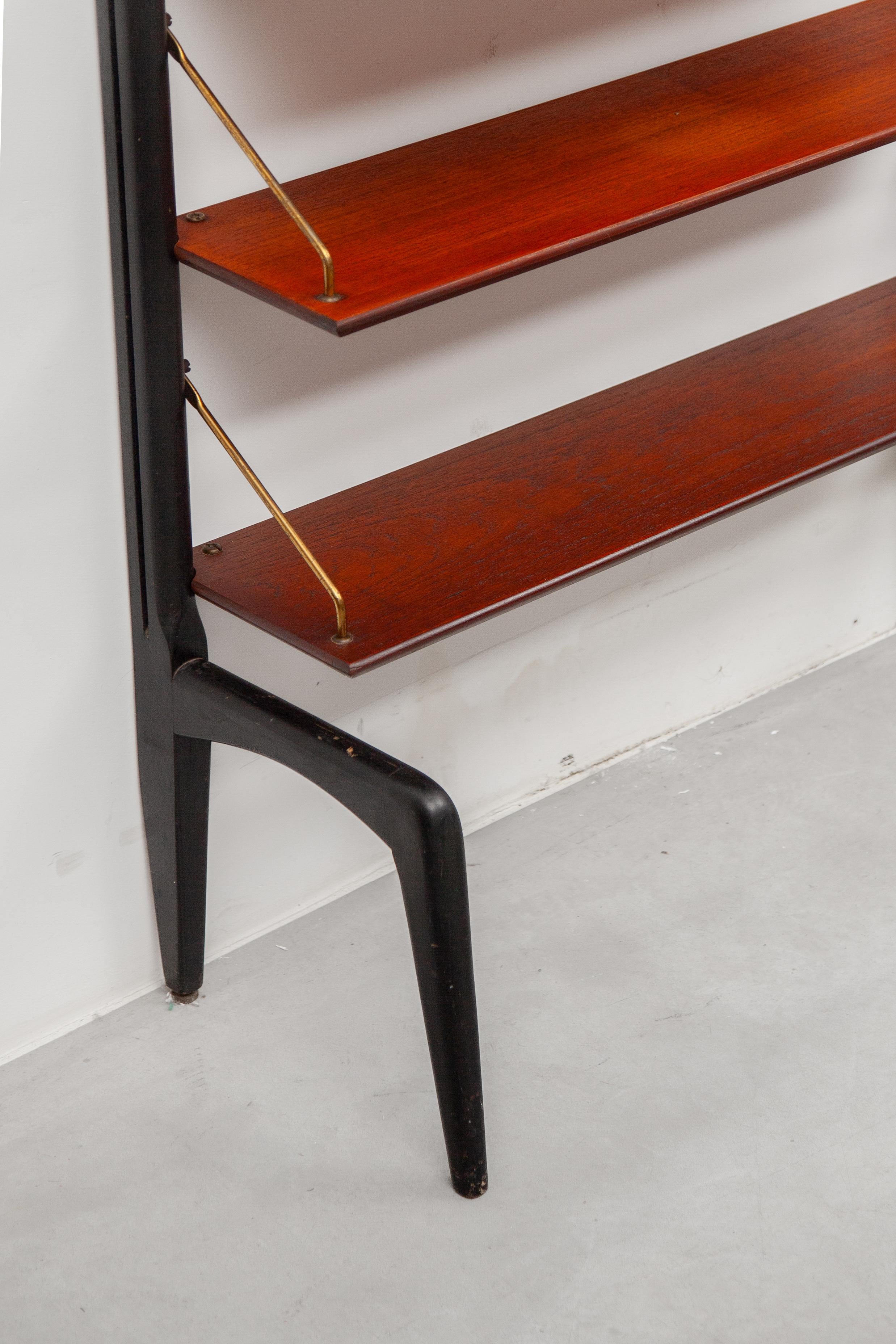 Dutch Modern Modular Teak Wall Unit by Louis van Teeffelen for Webe For Sale
