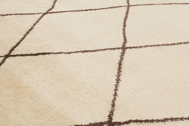 Modern Mohair Handwoven Area Rug By CARINI 6x9 For Sale at 1stDibs