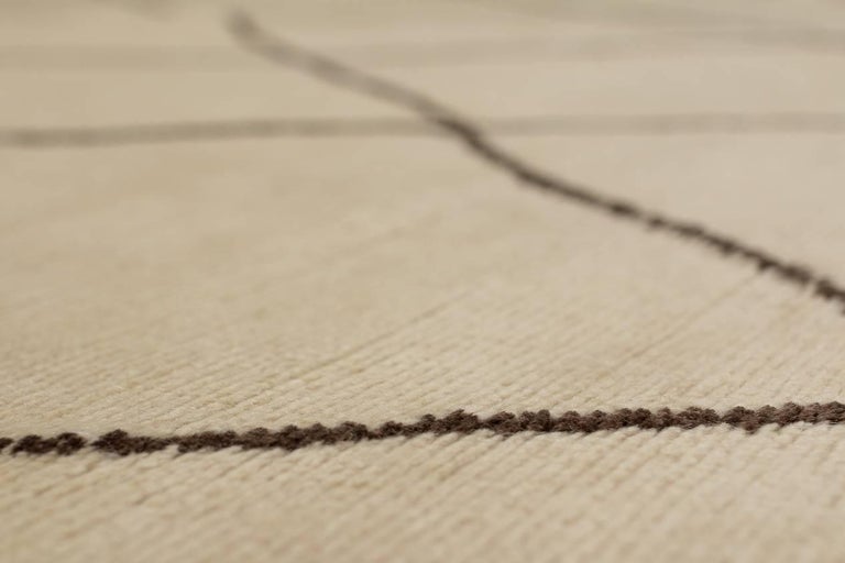 Modern Mohair Handwoven Area Rug By CARINI 6x9 For Sale at 1stDibs