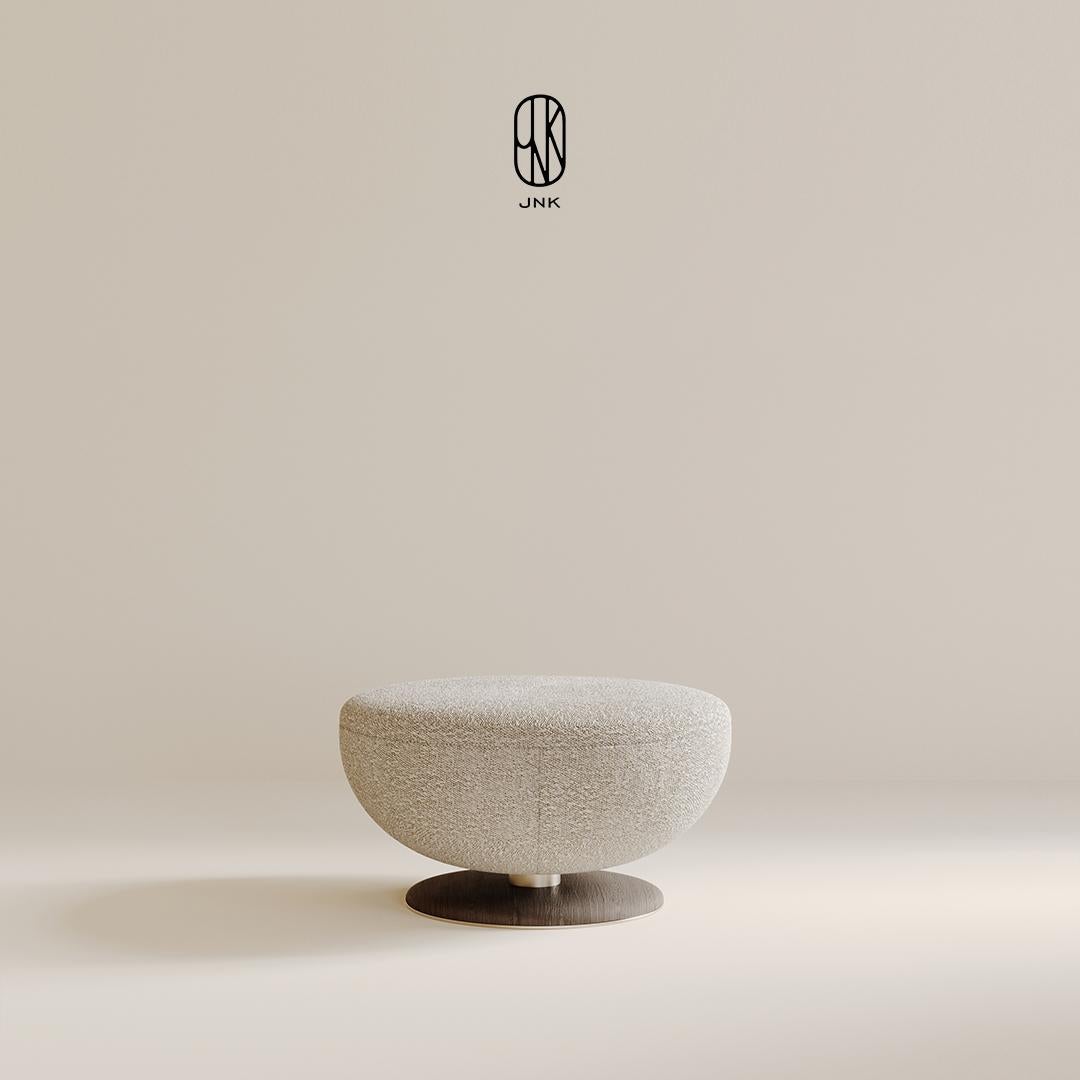 Modern Mone Armchair and Pouf In New Condition For Sale In Miami, FL