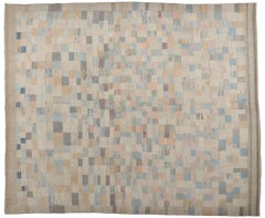 Modern Moroccan Bauhaus Area Rug