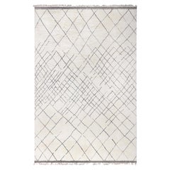 Modern Moroccan Hand-Knotted Wool Rug by Doris Leslie Blau