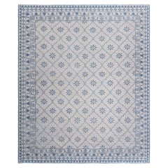 Modern Moroccan Hand-Knotted Wool Rug by Doris Leslie Blau