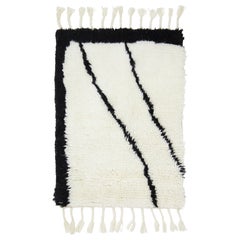Modern Moroccan Handmade Custom Wool Rug By Apadana