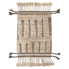 Modern Moroccan Handmade Custom Wool Rug By Apadana