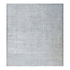 Modern Moroccan High-Low Wool Rug with Abstract Grid Design by Doris Leslie Blau