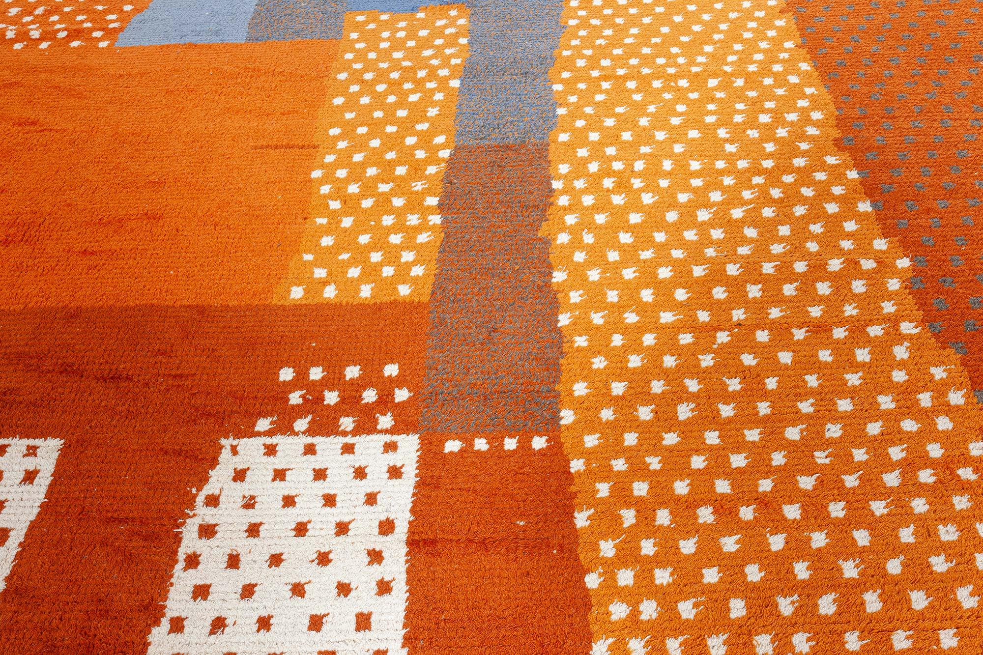Hand-Knotted Modern Moroccan Inspired Rug by Doris Leslie Blau For Sale