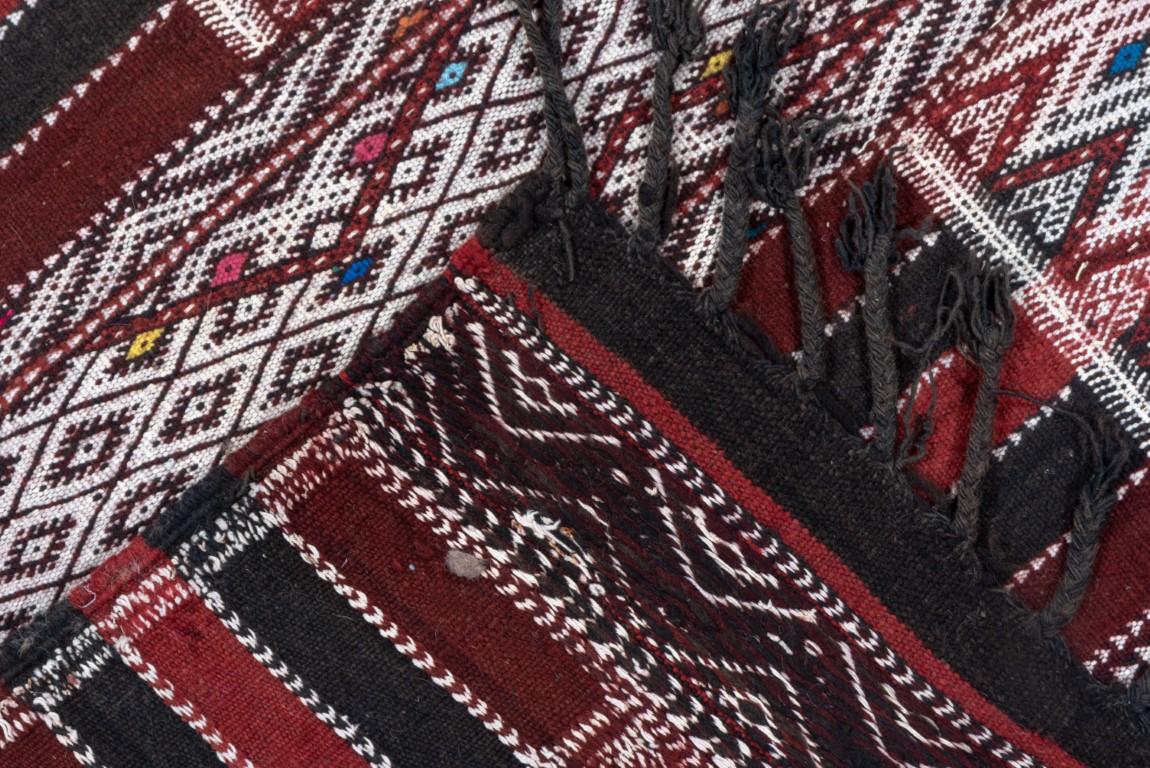 Wool Modern Moroccan Kilim