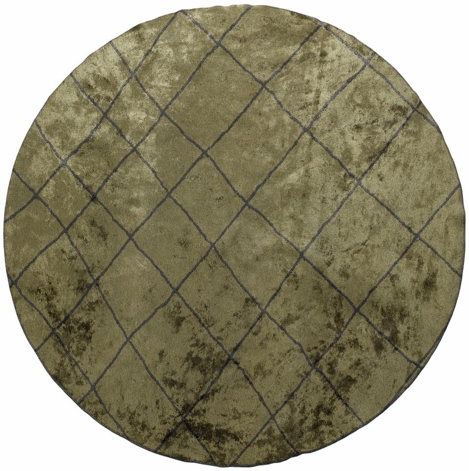 En vente :  (Vert) Tapis de sol moderne marocain de luxe