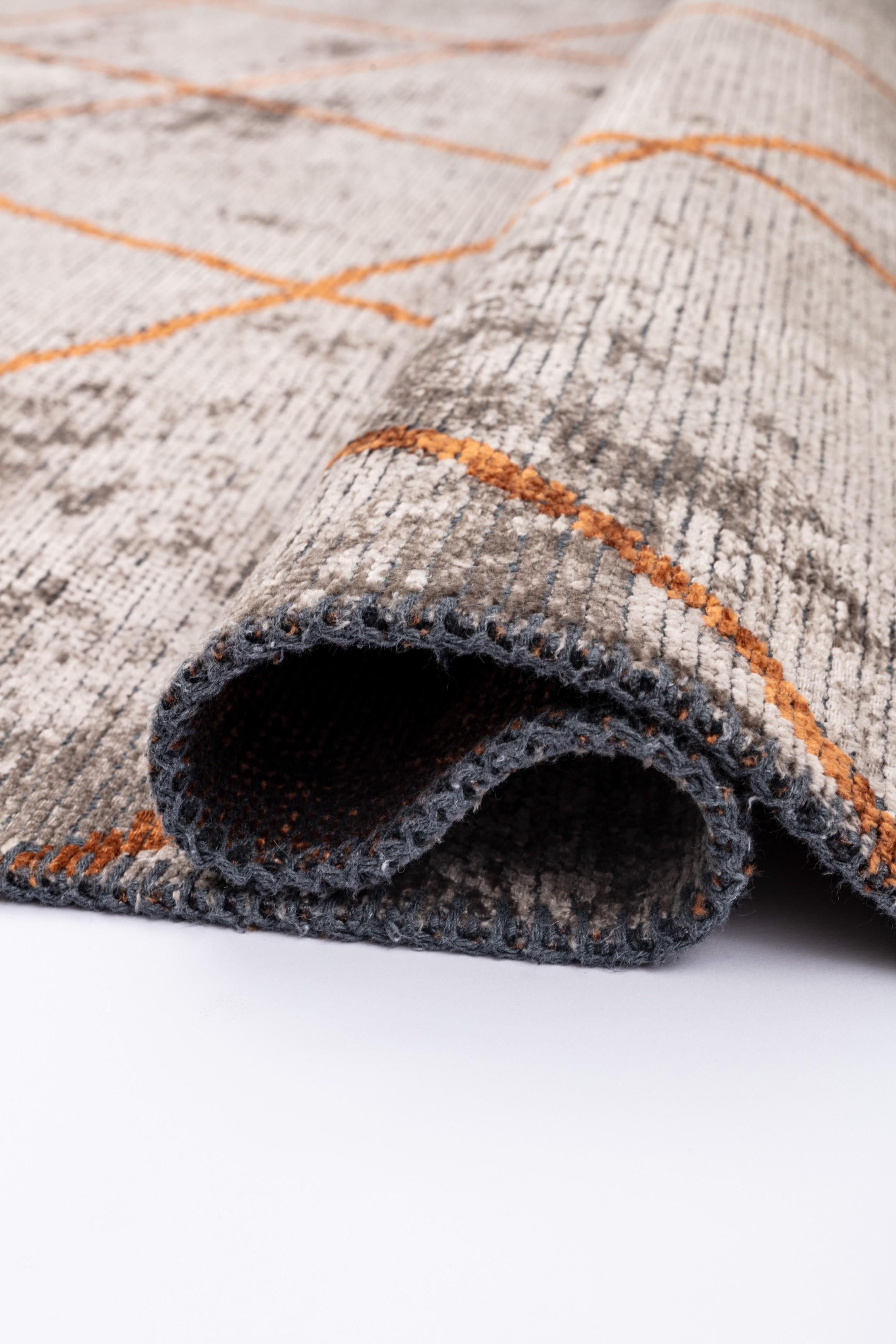 En vente :  (Beige) Tapis de sol moderne marocain de luxe 2
