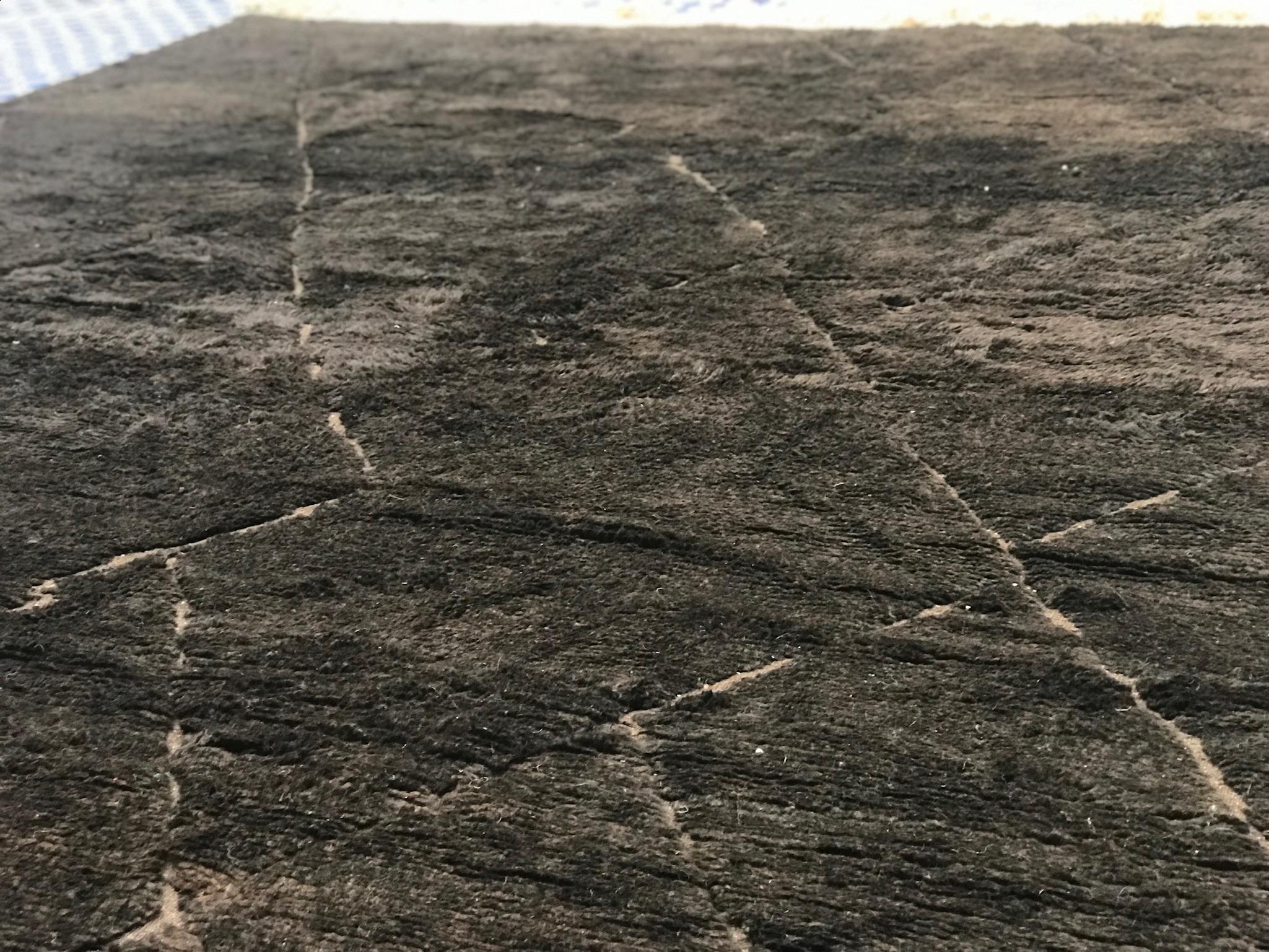 Modern Moroccan Mid Century Brown & Ivory Rug by Silk Road Rug Inc. For Sale 1