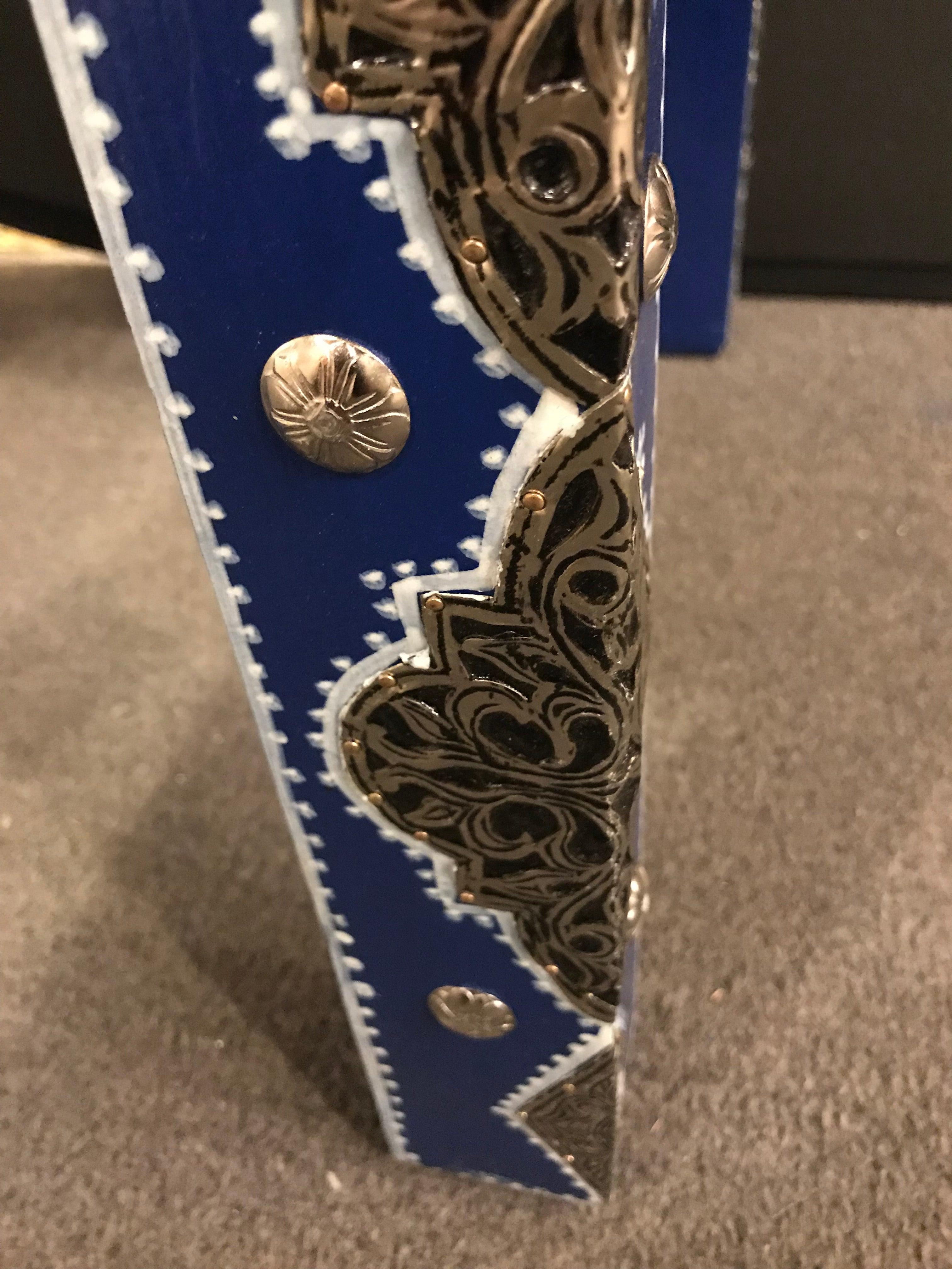 Modern Moroccan Rectangular Side Table, a Pair 1