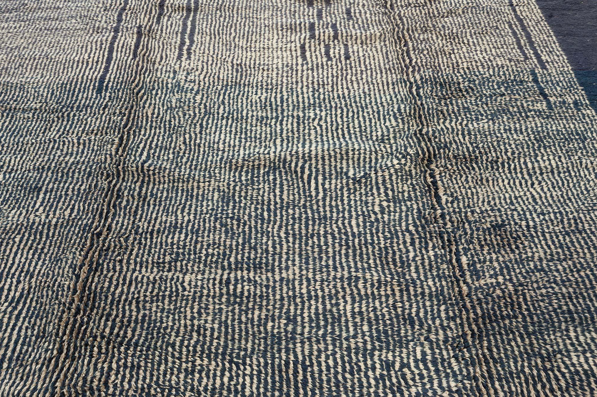 Marocchino Tappeto marocchino moderno di Doris Leslie Blau in vendita