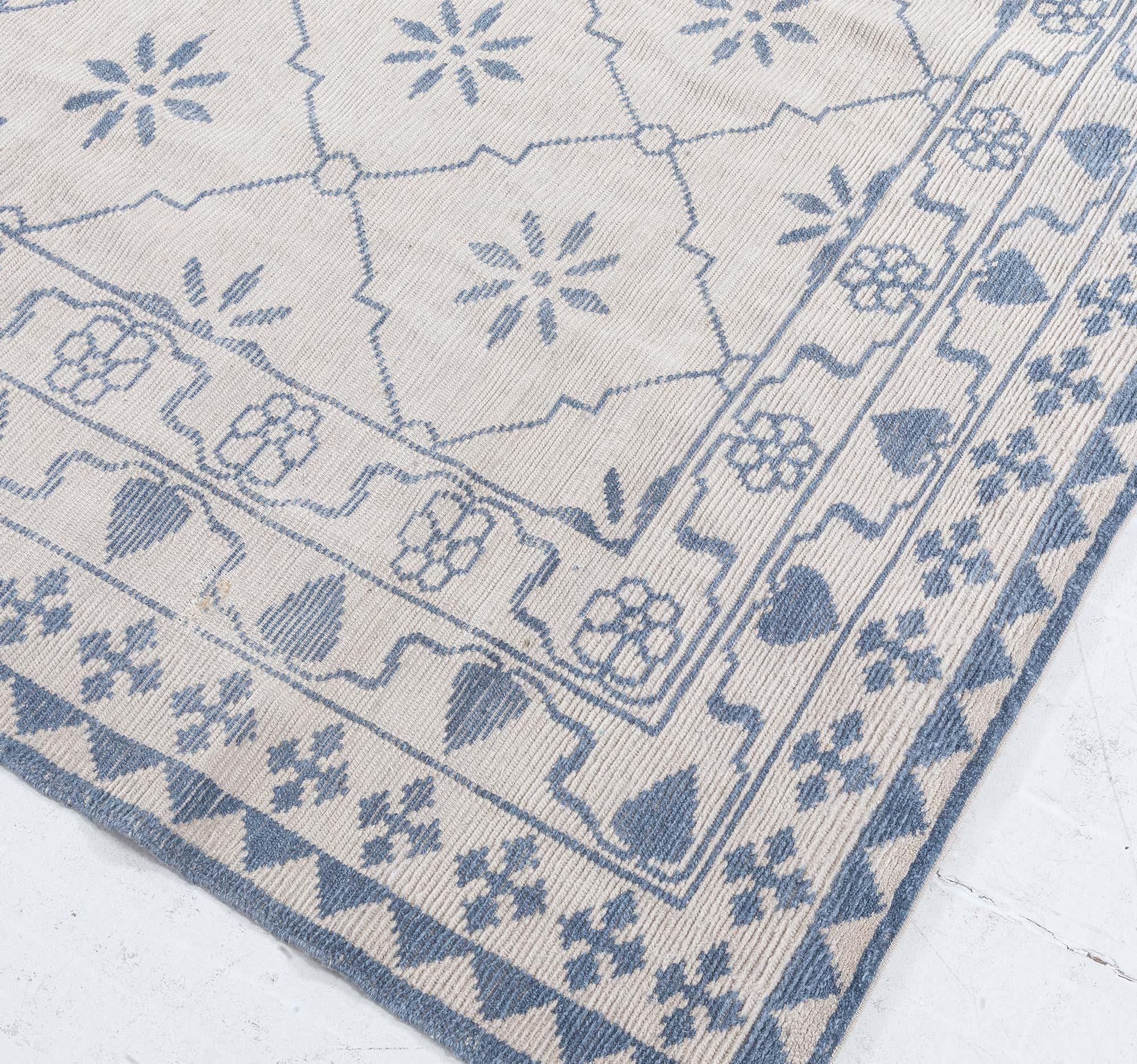Modern Moroccan Hand-Knotted Wool Rug by Doris Leslie Blau For Sale 2