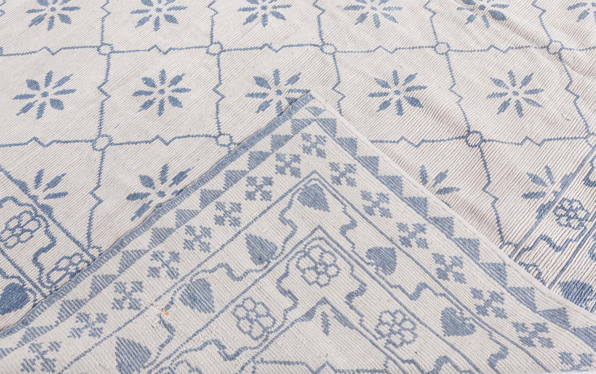 Modern Moroccan Hand-Knotted Wool Rug by Doris Leslie Blau For Sale 5