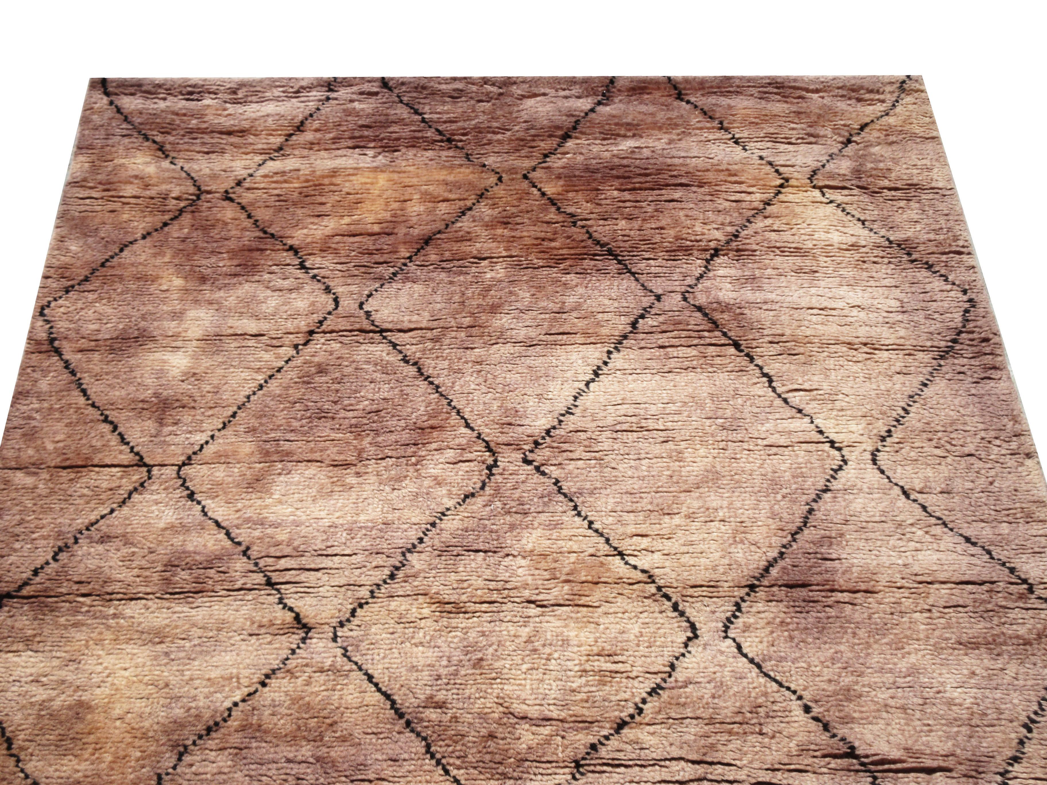 Alfombra marroquí moderna Indio en venta