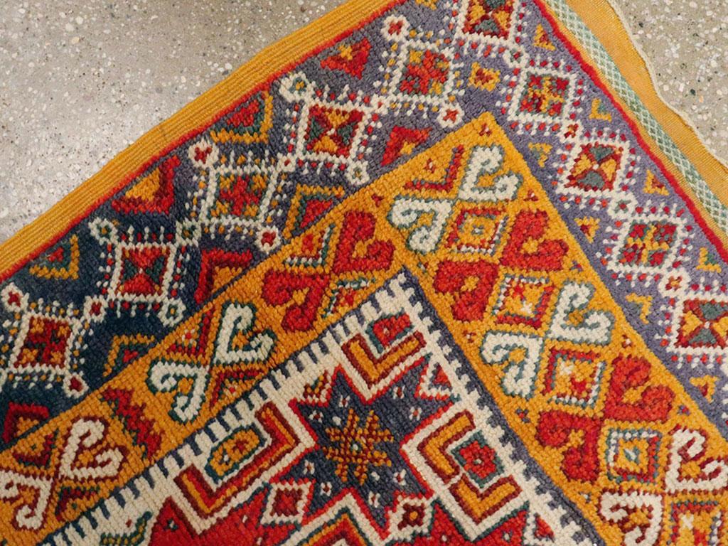 Modern Moroccan Rug In Good Condition In New York, NY