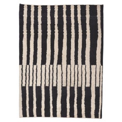 Modern Moroccan Rug Inspired by Josef Albers with Holistic Bauhaus Design