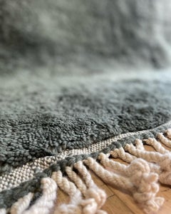 Modern Moroccan Rug Natural Wool by French Designer SD