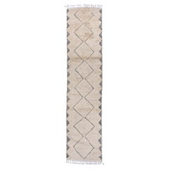 Modern Moroccan Runner Design Rug