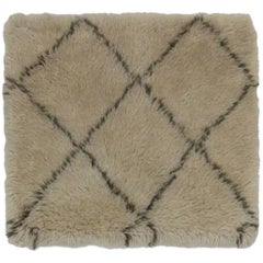 Tapis d'accent moderne de style marocain