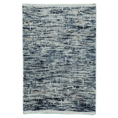 Modern Moroccan Style Handmade Abstract Multicolor Custom Wool Rug