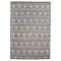 Moderne marokkanischen Stil High Low Nerz gefärbt Wolle Teppich 10'x14'