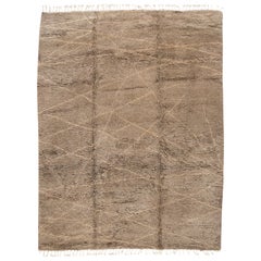 Modern Moroccan-Style Rug, 9' x 12'