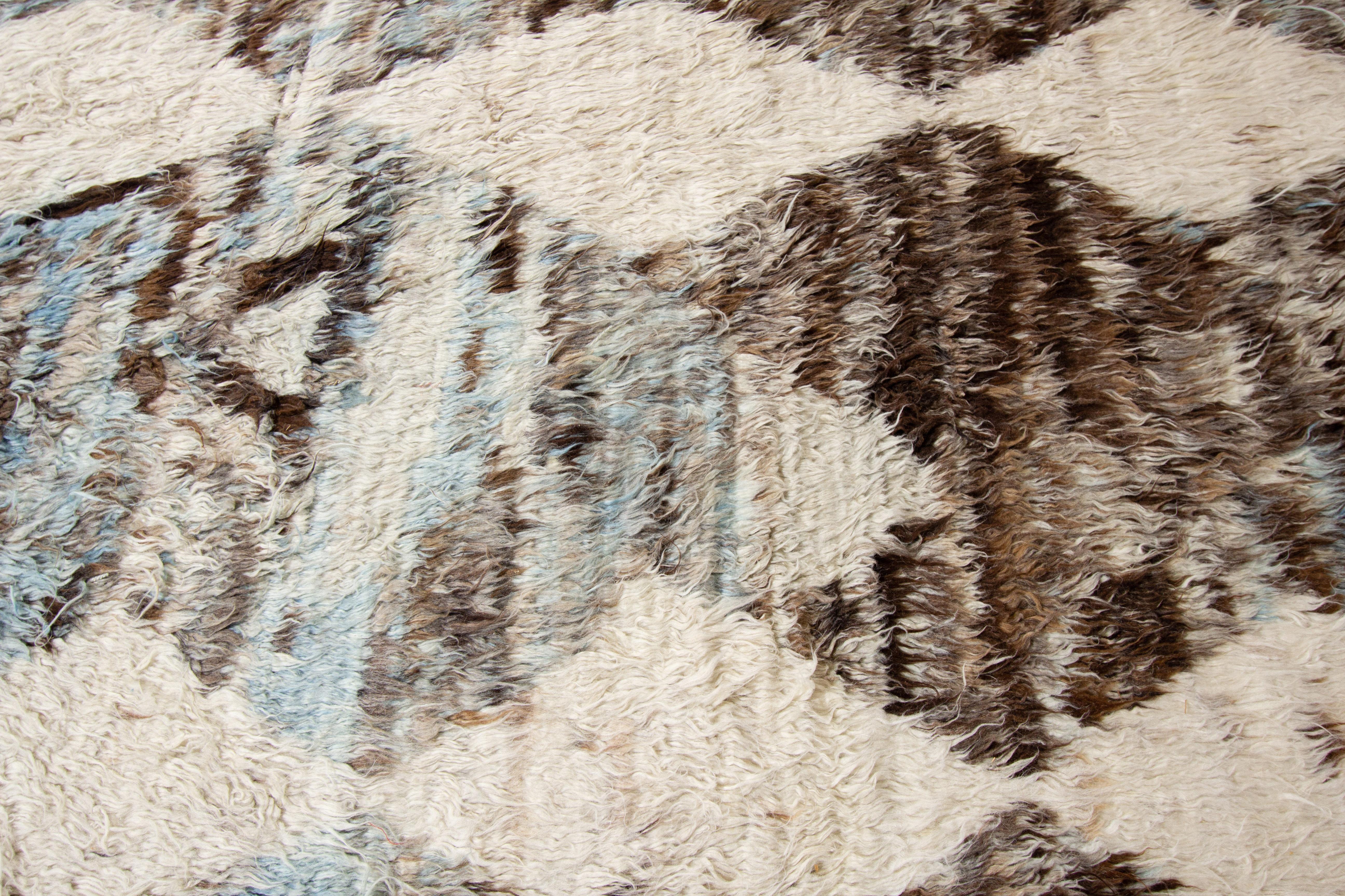 Afghan Modern Moroccan-Style Rug For Sale