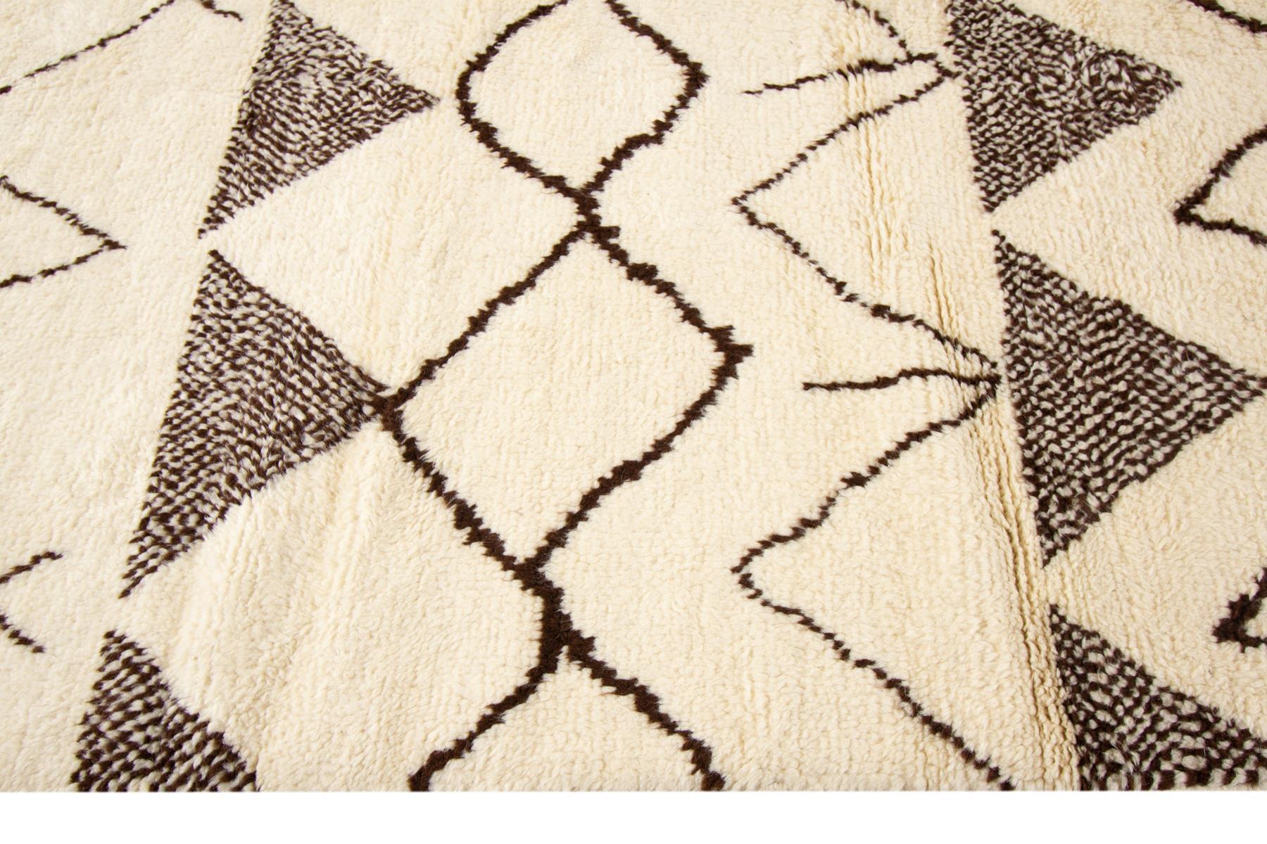 Contemporary Modern Moroccan Style Rug For Sale