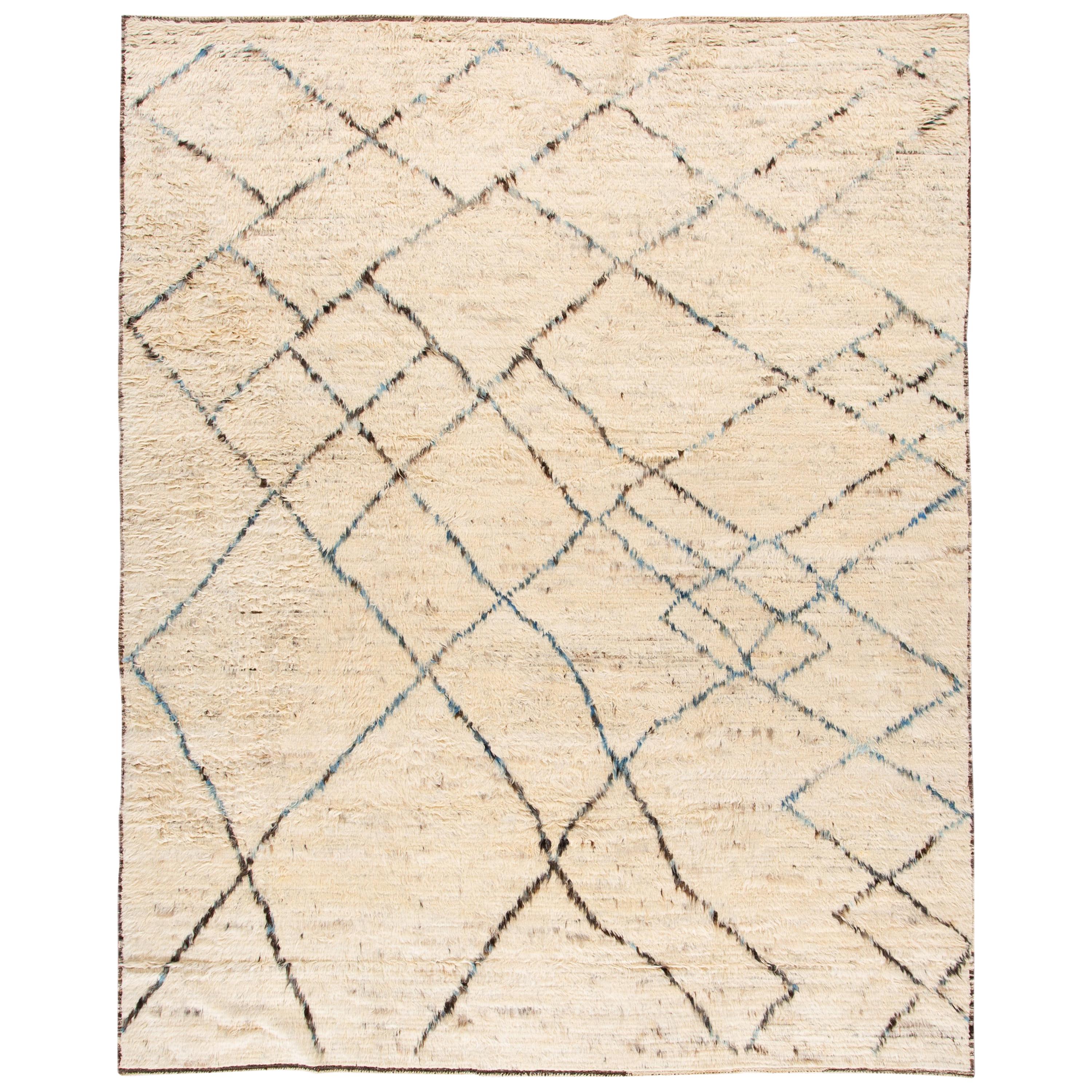 Great Looking Modern Moroccan Style Rug For Sale at 1stdibs