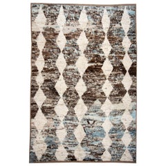 Modern Moroccan-Style Rug