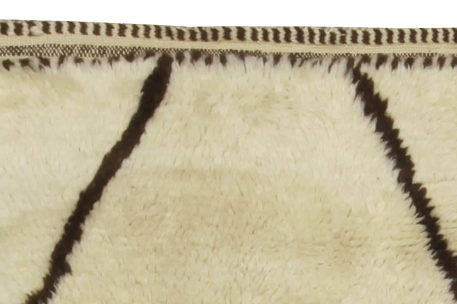 Alfombra moderna de lana estilo marroquí de Doris Leslie Blau Marroquí en venta