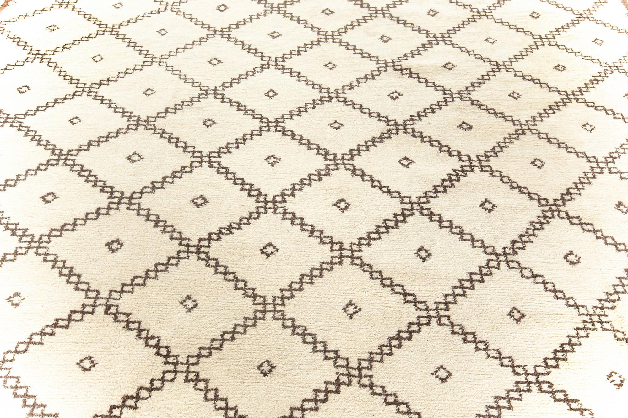 Indian Modern Moroccan Tribal Style Handmade Rug by Doris Leslie Blau For Sale