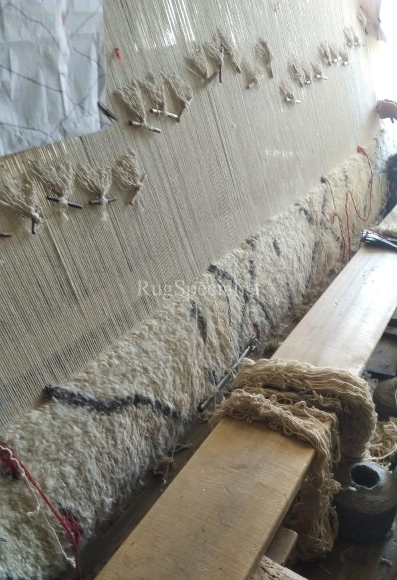Modern Moroccan Tulu Rug. All Wool. HandKnotted Carpet. Custom Options Available In New Condition For Sale In Spring Valley, NY