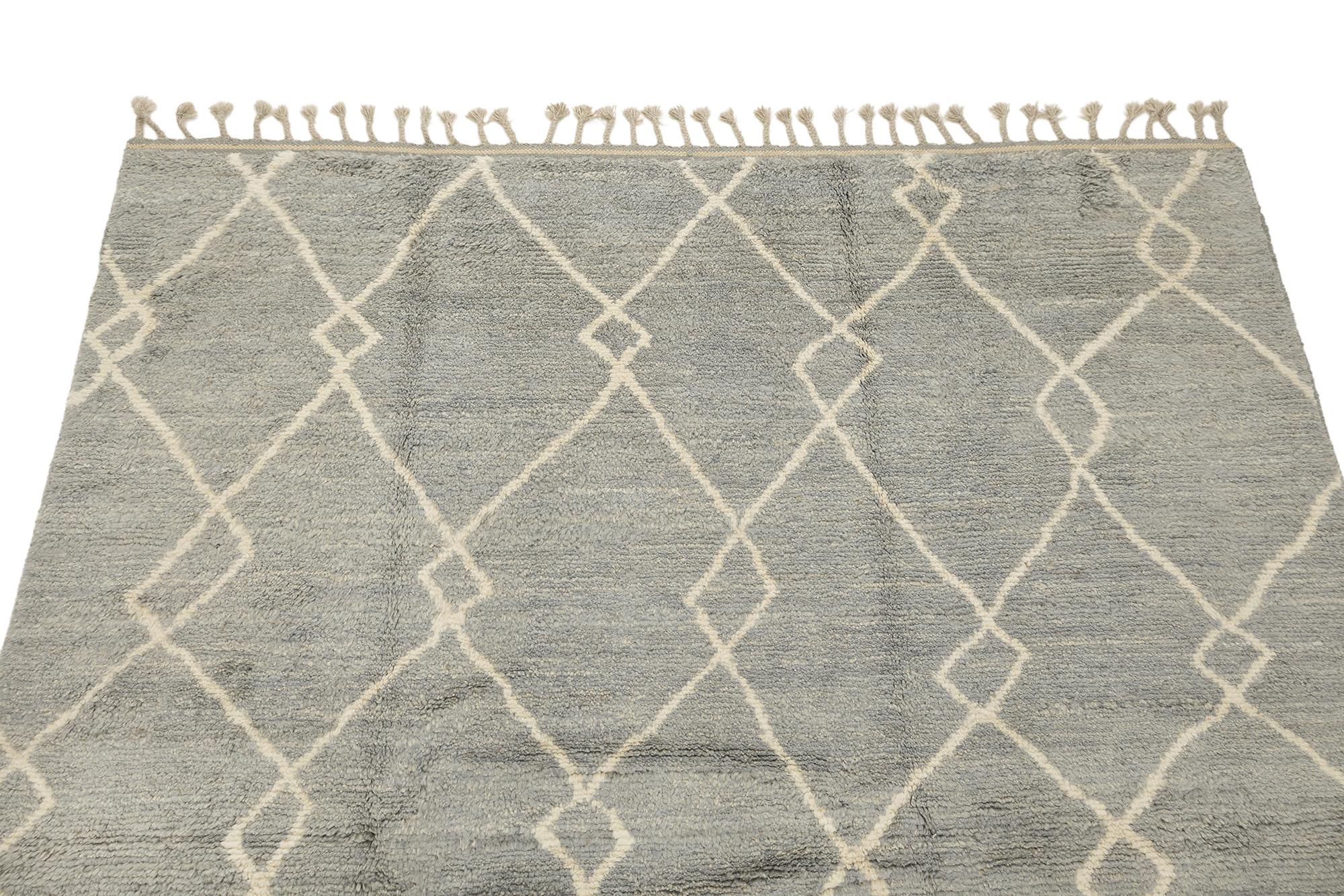 Modern Morocco Collection (grau, elfenbeinfarben, 10'2