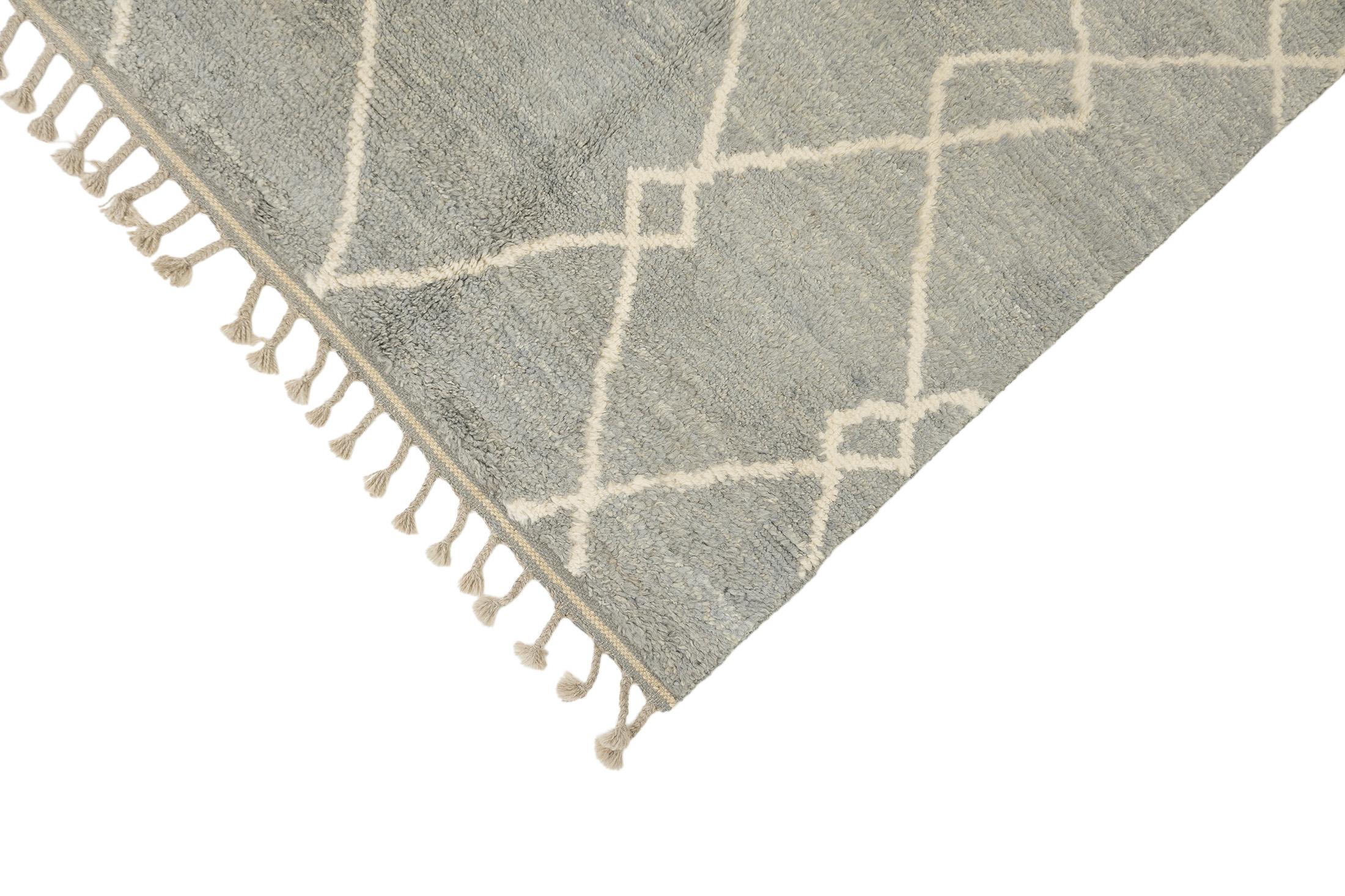 Modern Morocco Collection (grau, elfenbeinfarben, 10'2